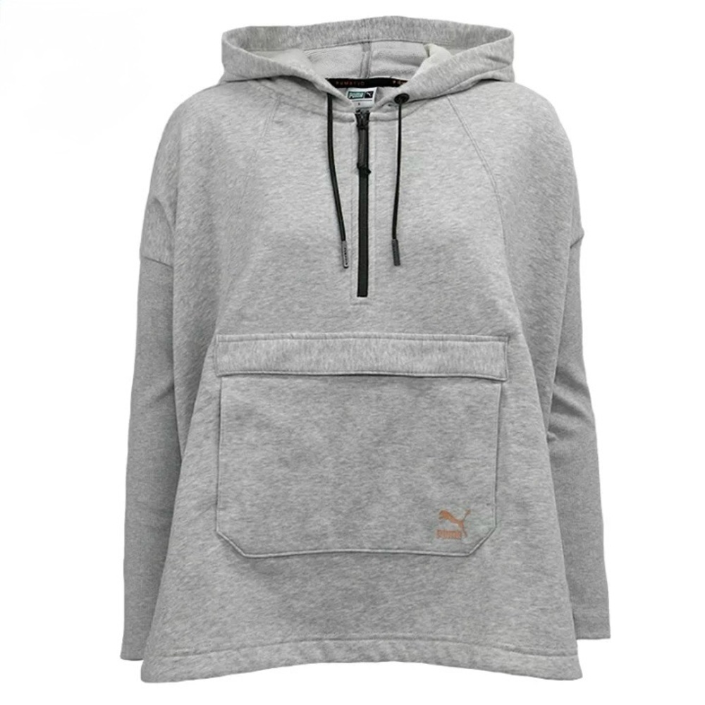 Puma Gray Hooded Sweatshirt